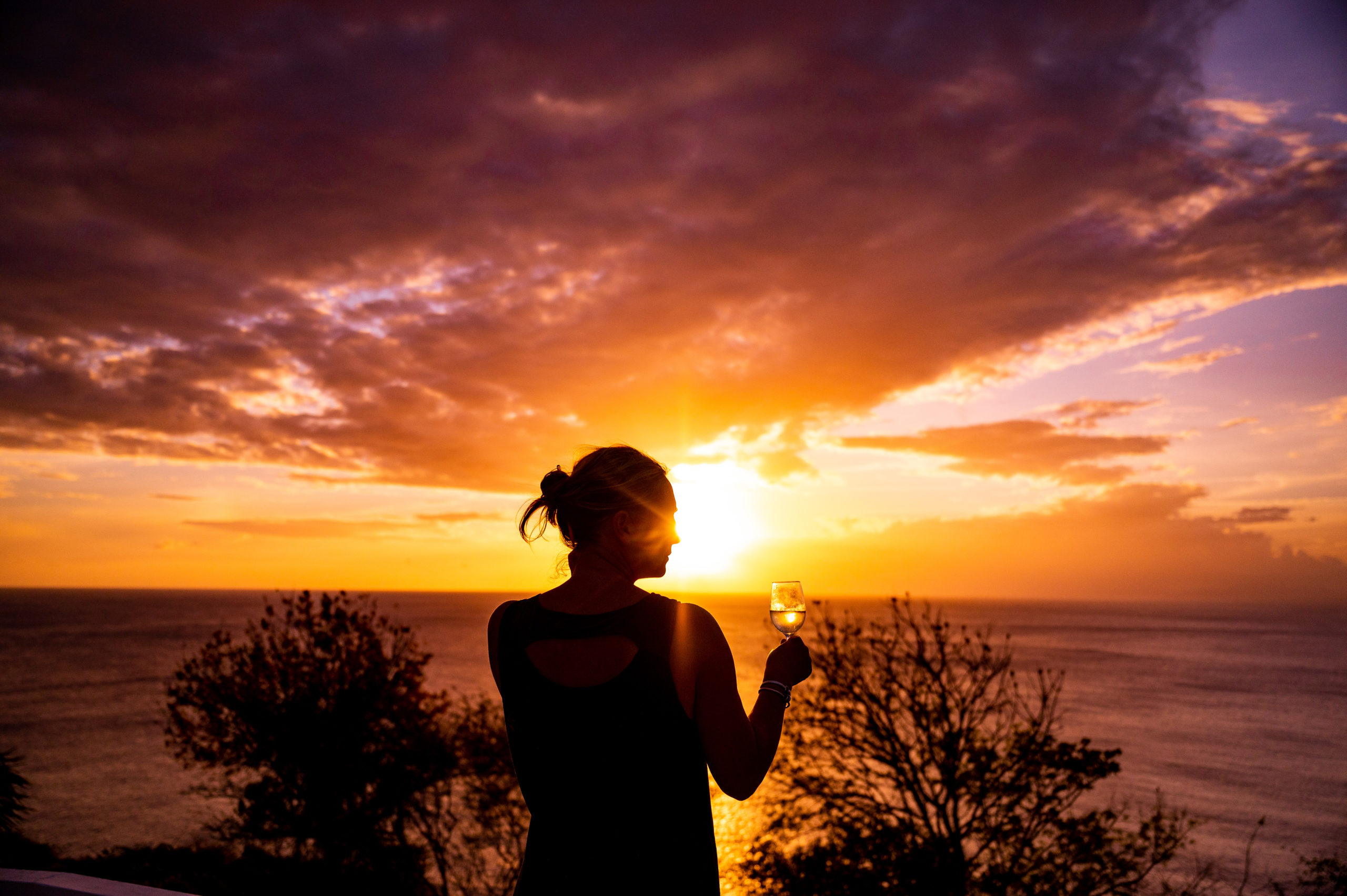 Montserrat Remote Work Sunset