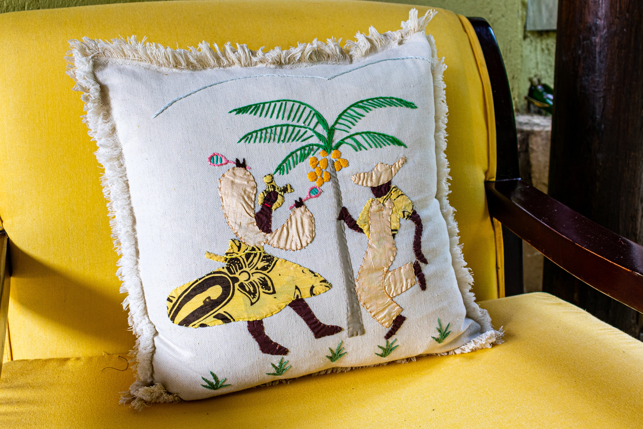 Jamaican Craft Pillows