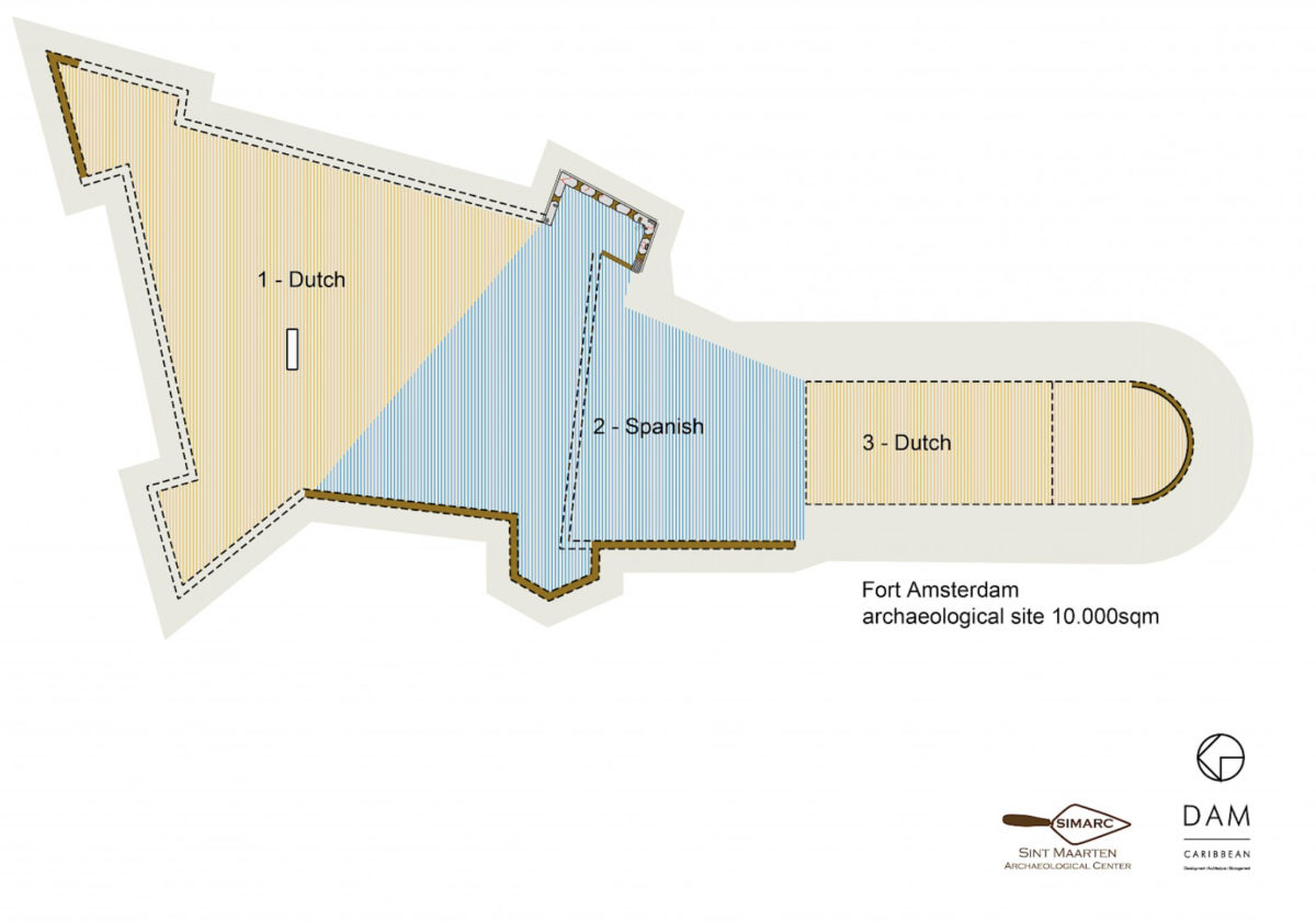 Fort Amsterdam layout