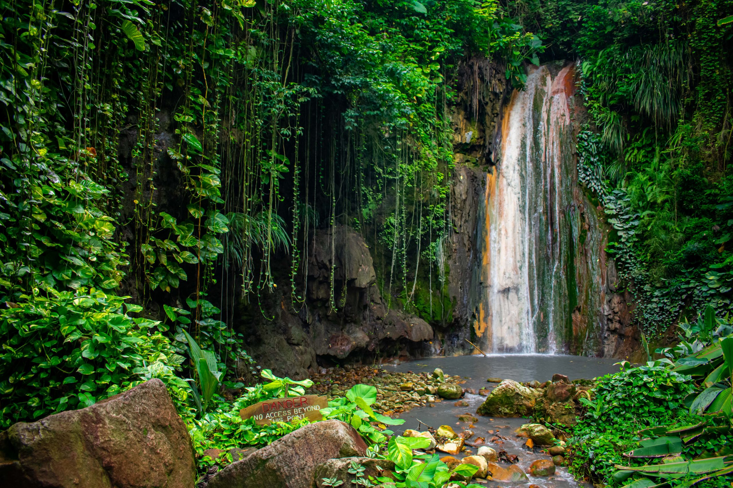 Diamond Falls, Saint Lucia