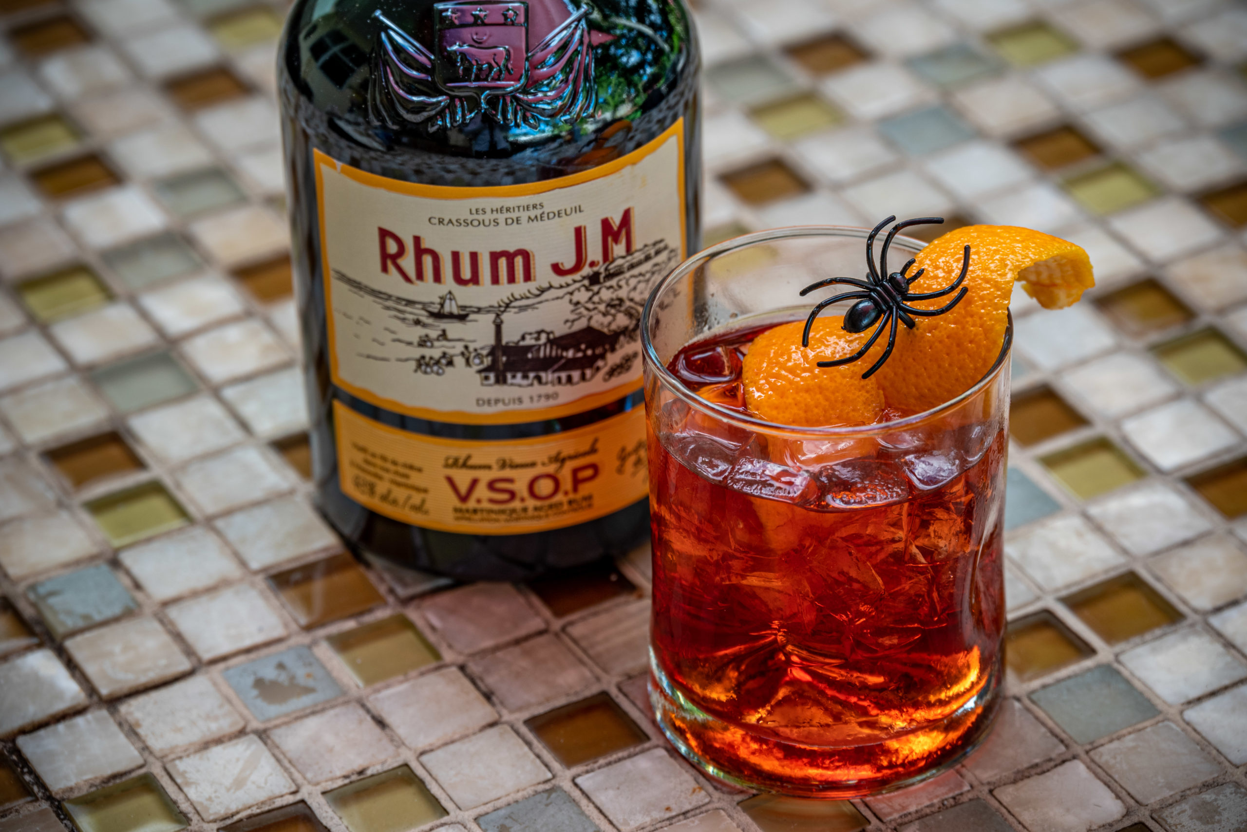 Negroni a la rhum agricole