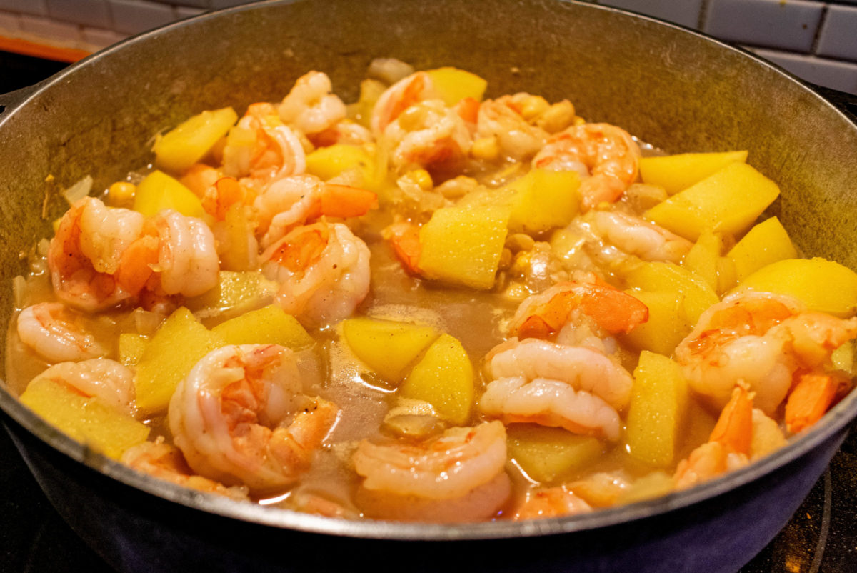 Boom, Curry Shrimp!