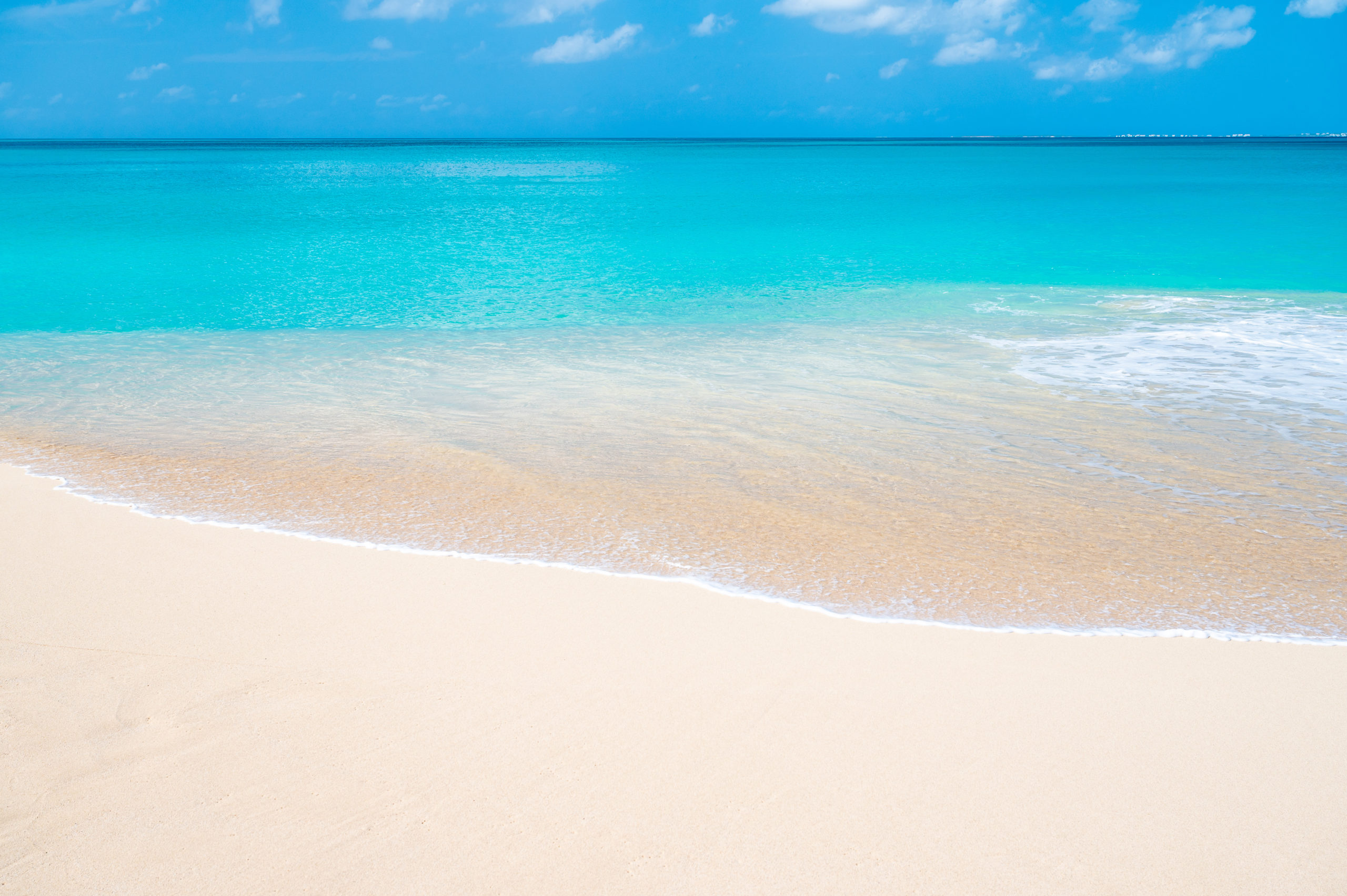 Turquoise waters of the Caribbean