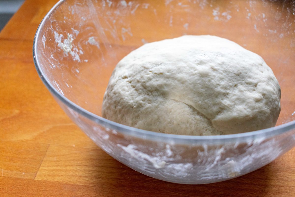 Soft dough at rest