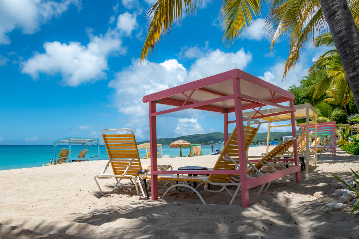 Cottages by the Sea Cabanas (Pink)