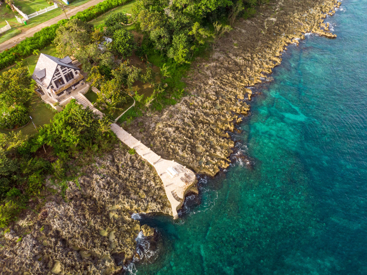 Poet Reef from the sky