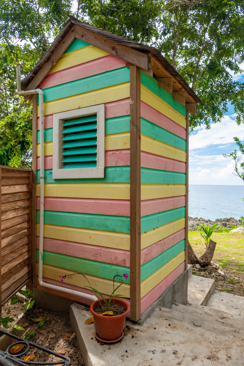 Poet Reef Outhouse by the sea