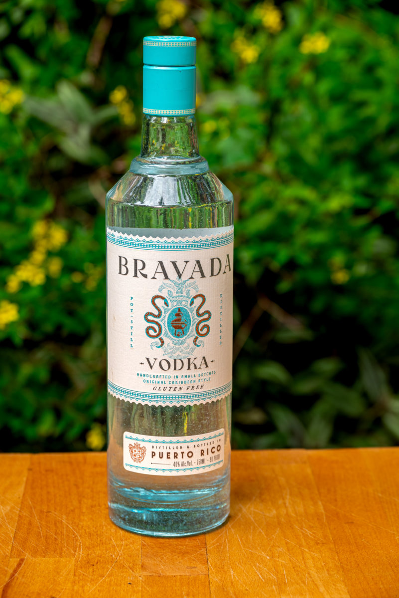 Bravada Vodka de Puerto Rico